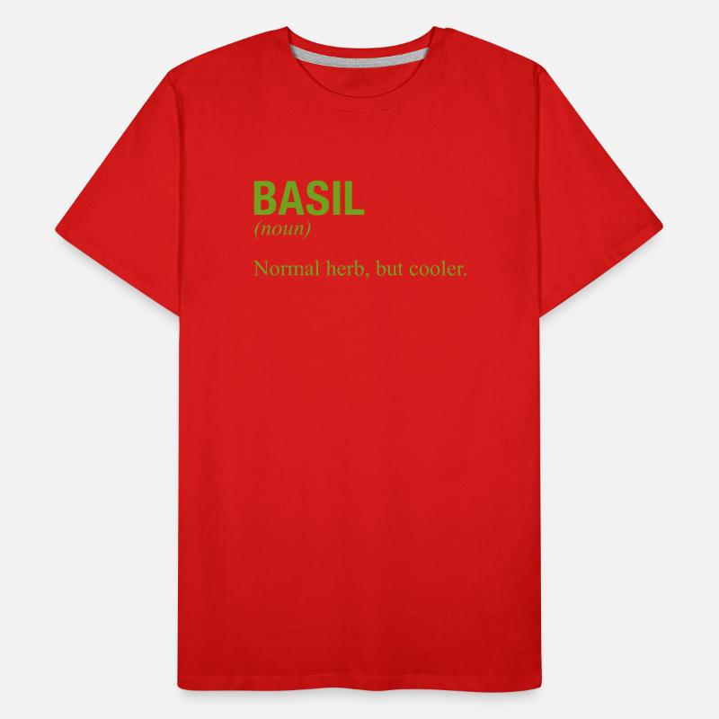 BASIL Basilikum Men's Premium Organic T-Shirt