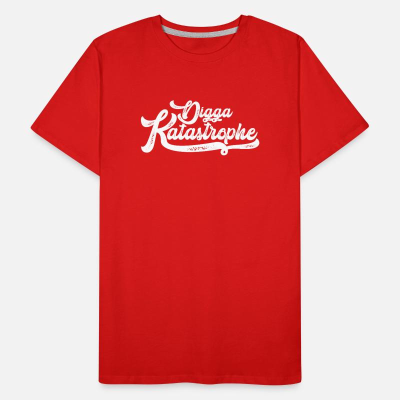 Dogga Katastrophe Script Männer Premium Bio T-Shirt