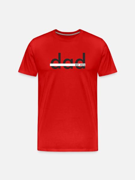 Dead EST 2026 Graphic - Men's Premium Organic T-Shirt - red