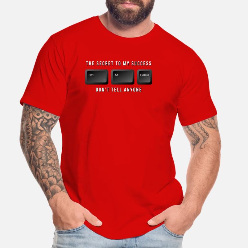 Technischer Support oder IT-Mitarbeiter oder -Mädel Männer Premium Bio T-Shirt
