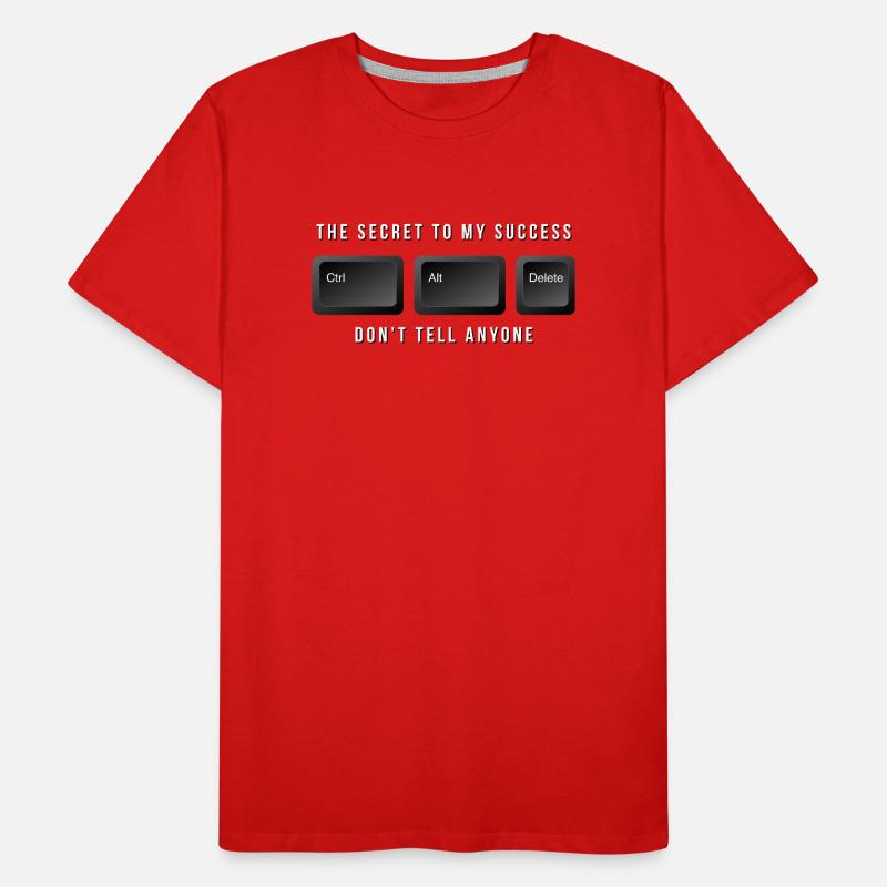 Tech Support or IT Guy or Gal Men's Premium Organic T-Shirt