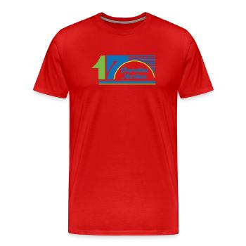Charentais Maritime  - T-shirt bio Premium Homme - rouge - Devant - Damien (186cm)