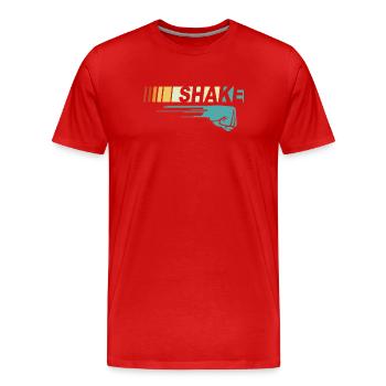 Lustiges Paar Shake N Bake - Car Racing Lover Geschenk - Männer Premium Bio T-Shirt - Rot - Vorne - Damien (186cm)