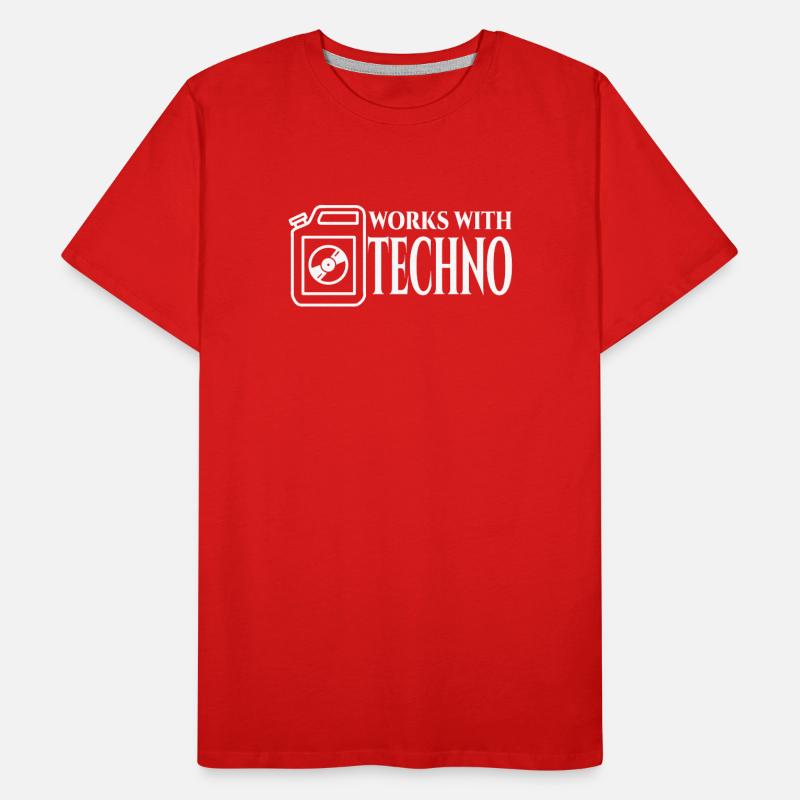 Techno Fuel Men's Premium Organic T-Shirt