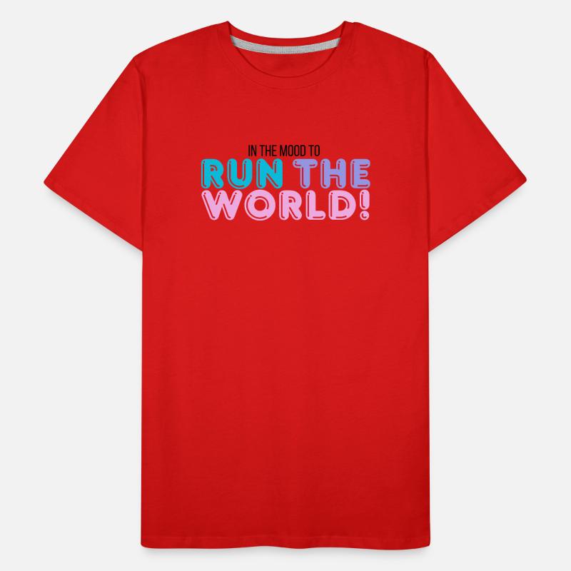 Je dirige le monde T-shirt bio Premium Homme