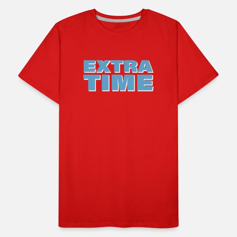 EXTRA TIME Men's Premium Organic T-Shirt