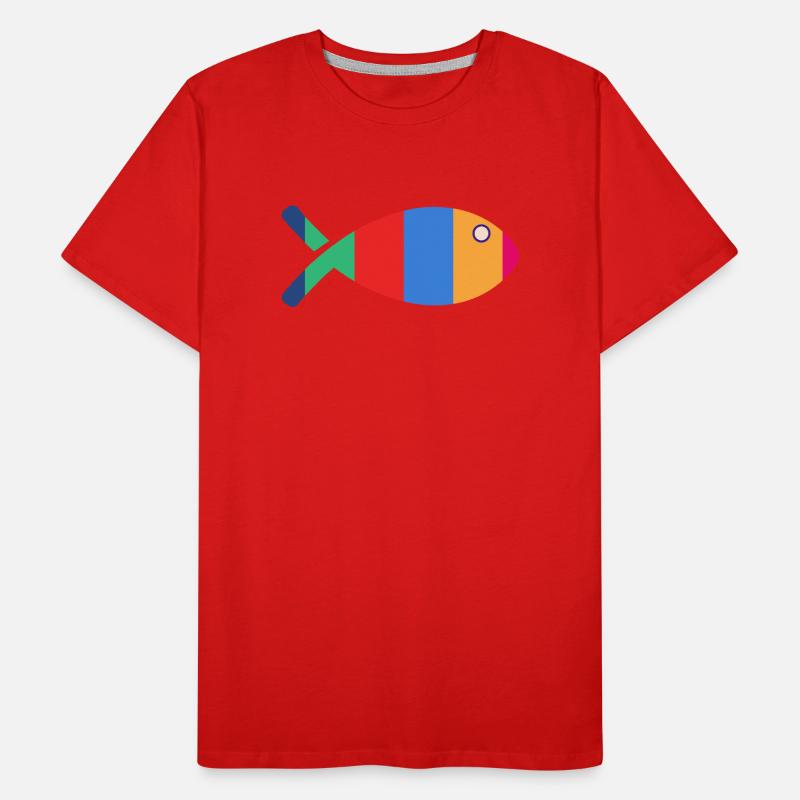FISH Men's Premium Organic T-Shirt
