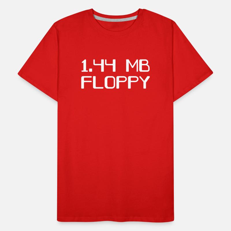 Floppy Disk 90s Storage Men's Premium Organic T-Shirt