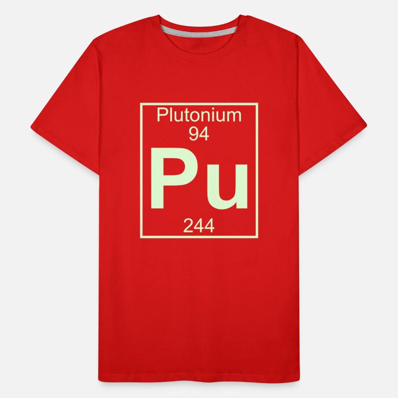 Plutonium (Pu) (element 94) Men's Premium Organic T-Shirt