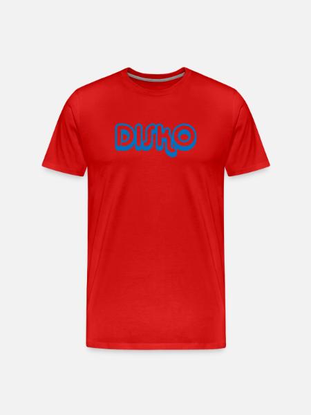 DISCO Nicki - T-shirt bio Premium Homme - rouge