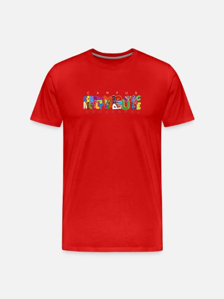 AICampus2026 - Männer Premium Bio T-Shirt - Rot