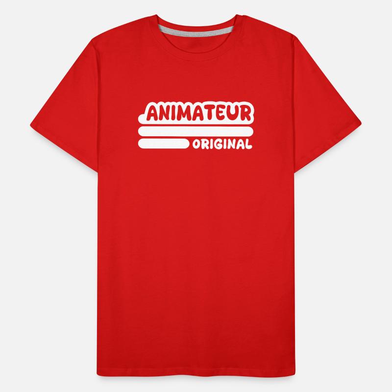 Profession : Animateur T-shirt bio Premium Homme