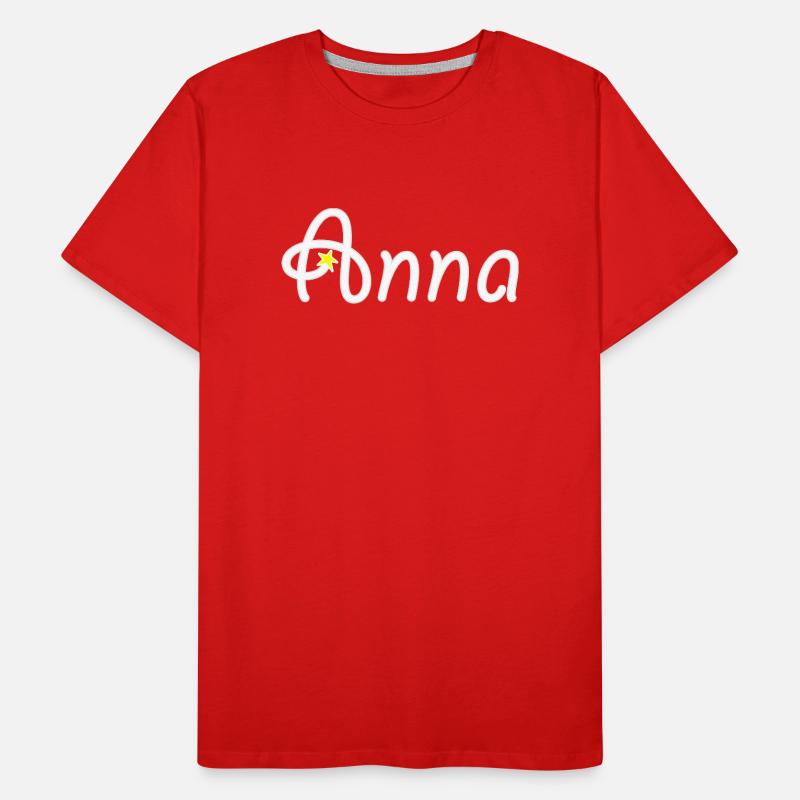 Anna Men's Premium Organic T-Shirt