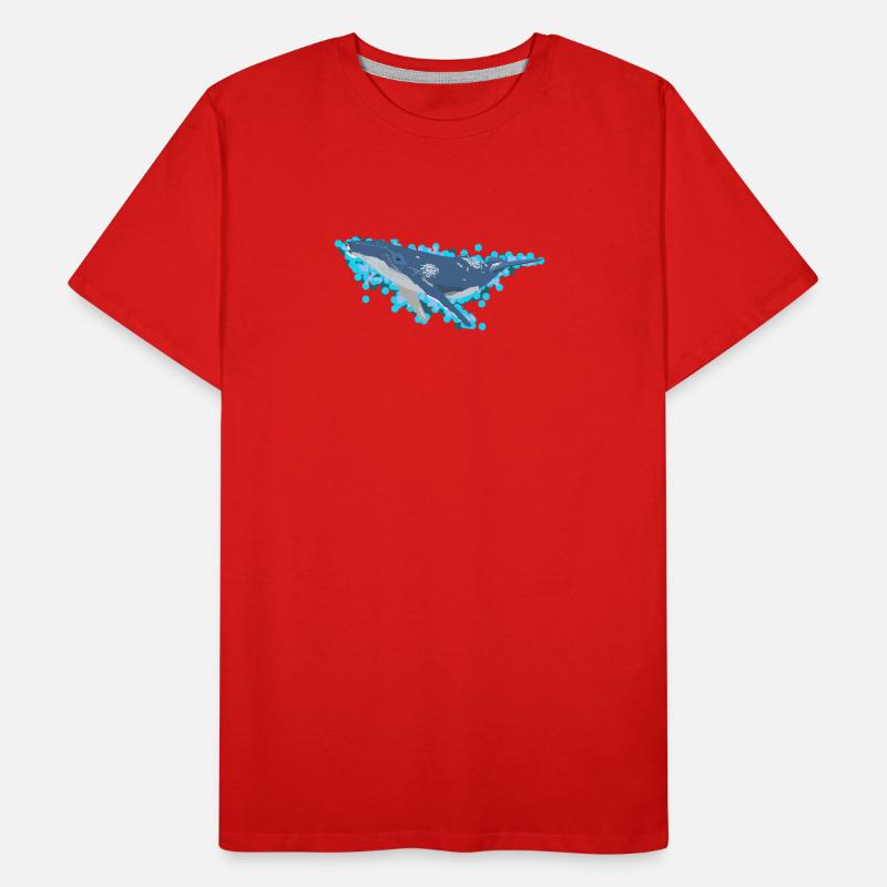 Humpback Whale for Sea Lovers Men's Premium Organic T-Shirt
