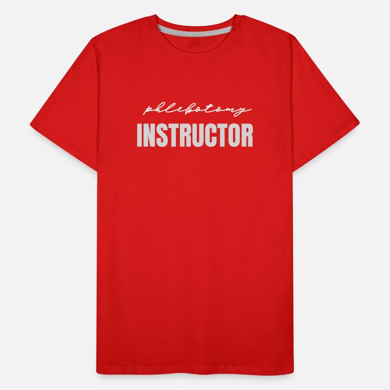 Phlebotomy instructor Men's Premium Organic T-Shirt