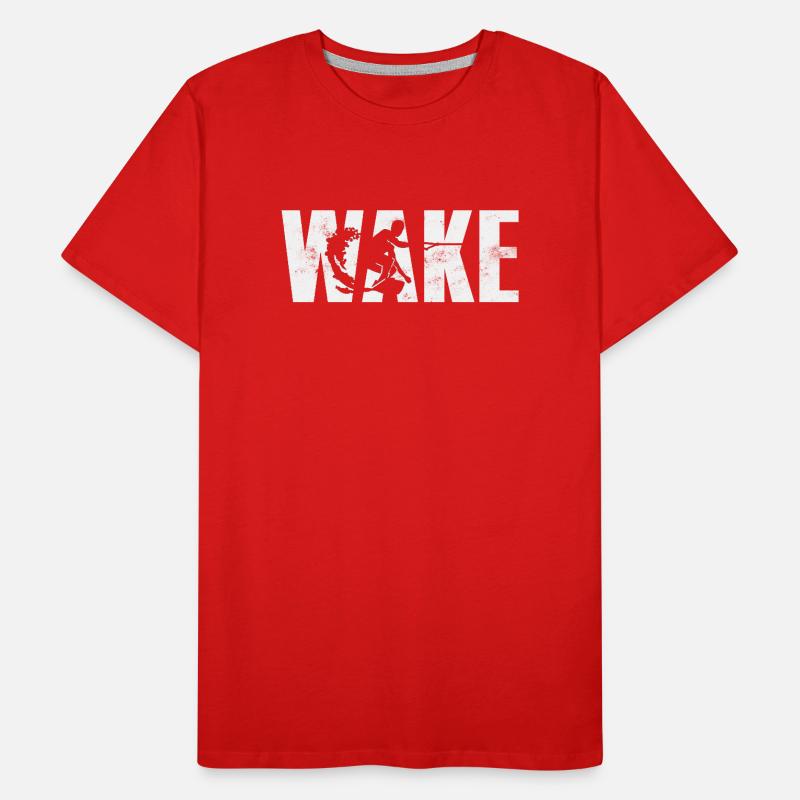 Wakeboard Wakeboarden Männer Premium Bio T-Shirt