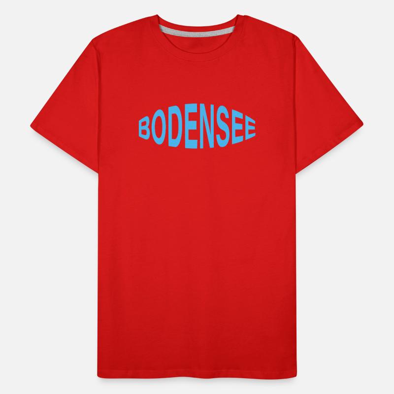 BODENSEE Männer Premium Bio T-Shirt