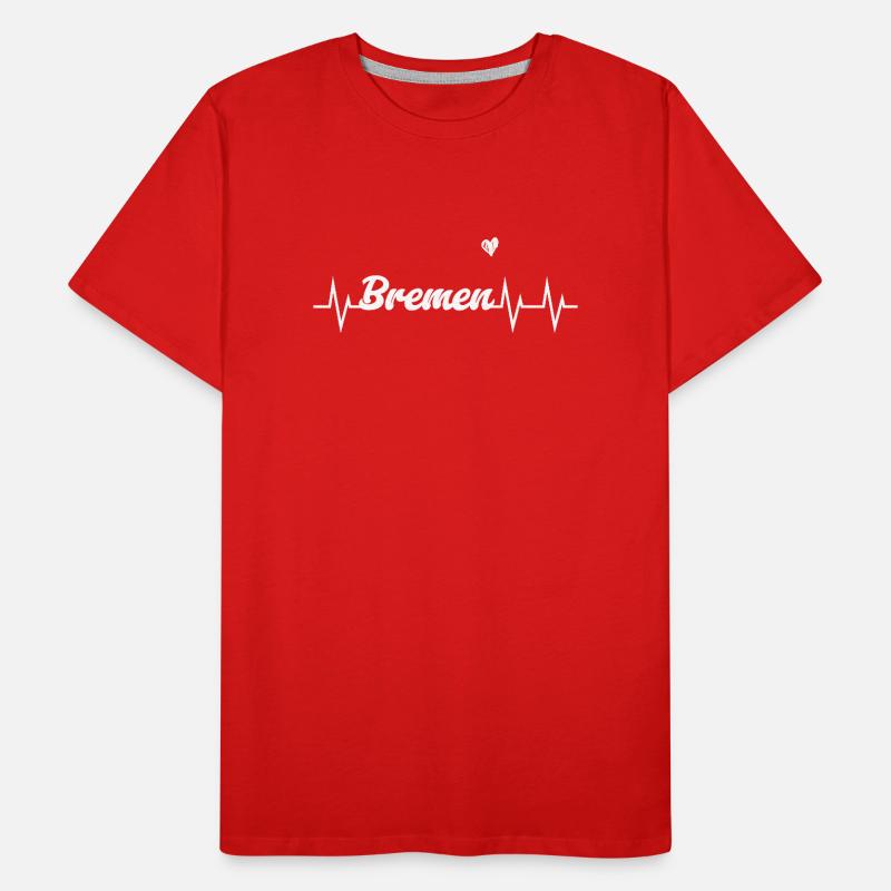 Heartbeat Brême T-shirt bio Premium Homme