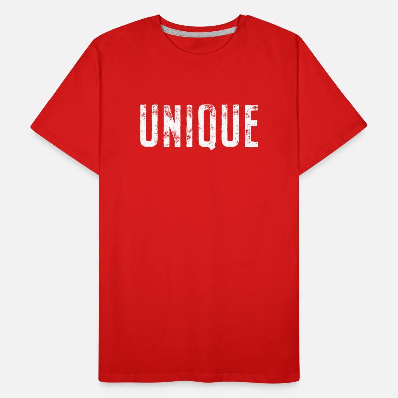 unique, unique, unique valeur de soi unique T-shirt bio Premium Homme