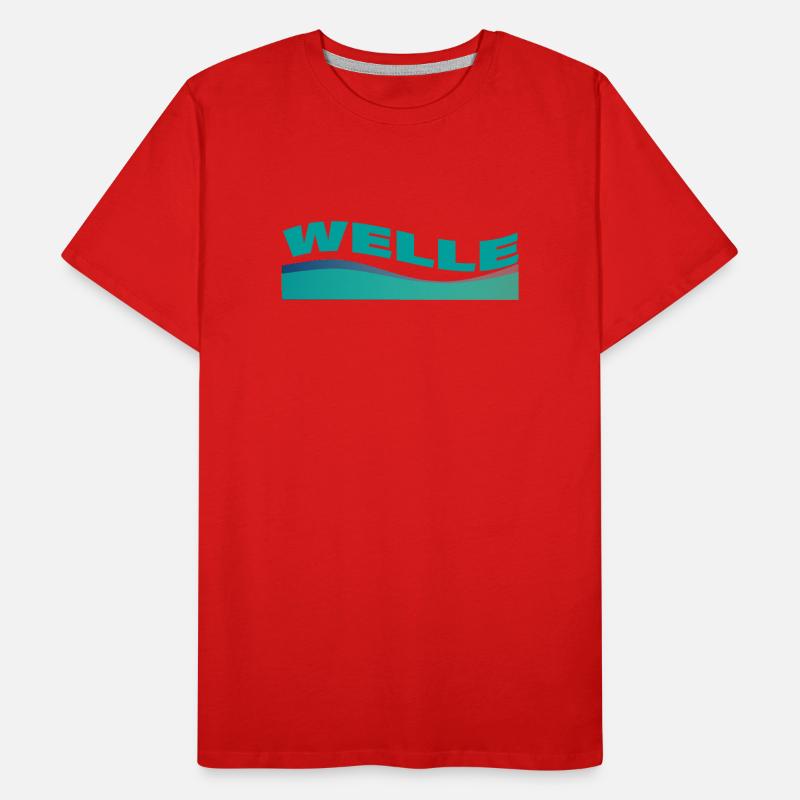 WELLE Männer Premium Bio T-Shirt