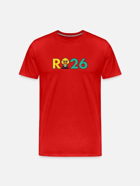 Duck Pension 2026 – Gift Retirement, Pension - Men's Premium Organic T-Shirt - red