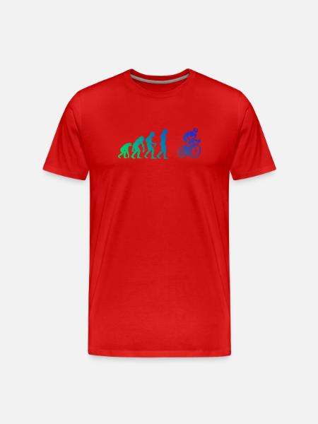 In a nutshell, Roadbike - Men's Premium Organic T-Shirt - red