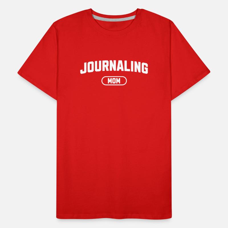 Journaling Mom Men's Premium Organic T-Shirt