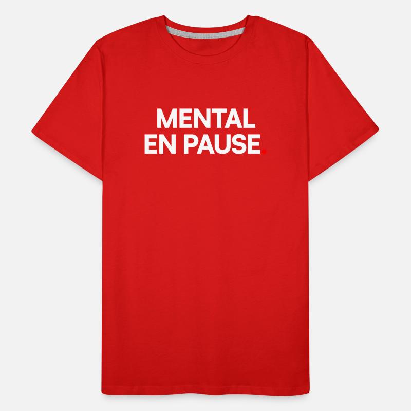 Mental pause Men's Premium Organic T-Shirt