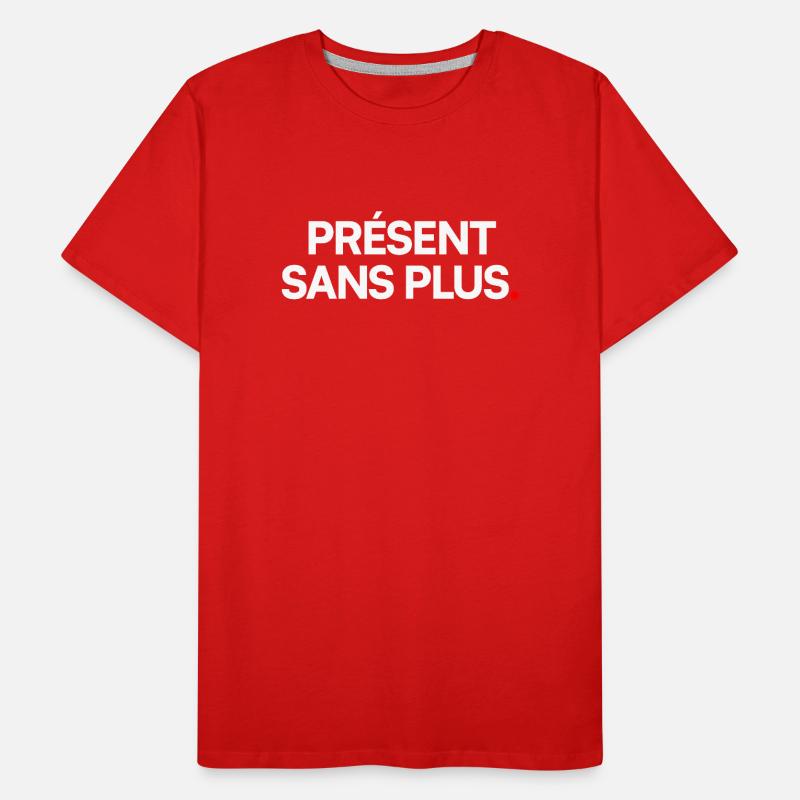 Présent sans plus T-shirt bio Premium Homme