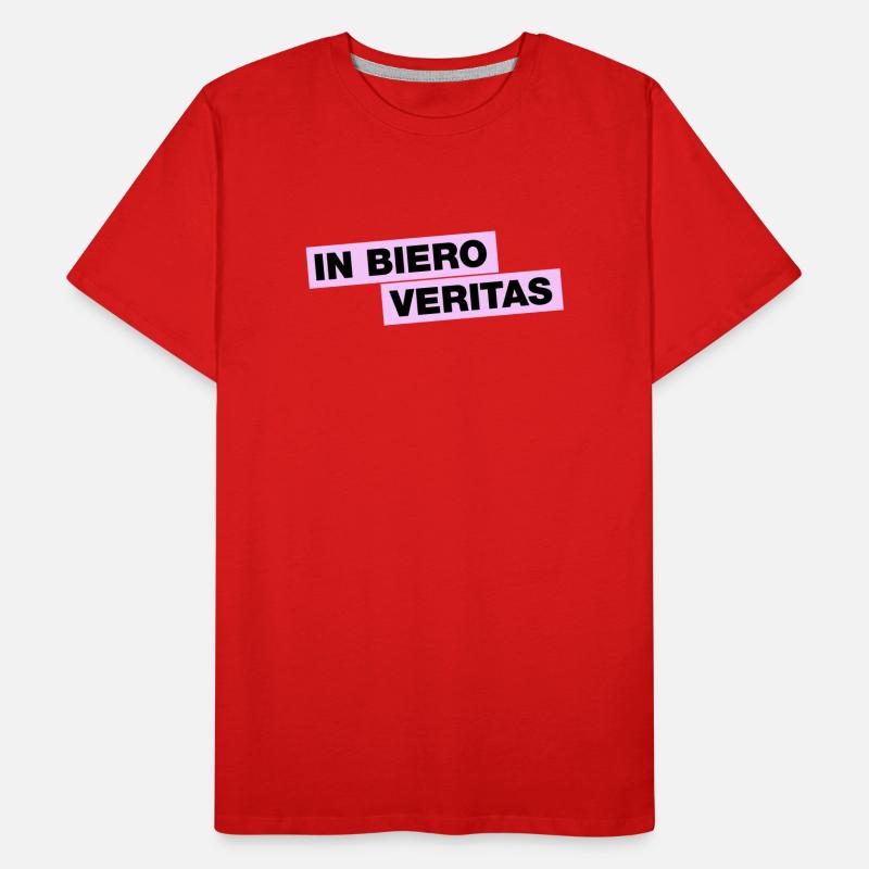 In Biero Veritas Männer Premium Bio T-Shirt
