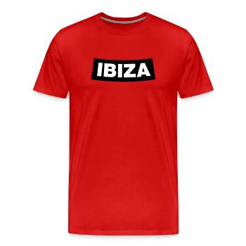 IBIZA Chapter Element (JGA MC-Rocker-Design) - Männer Premium Bio T-Shirt - Rot - Vorne - Damien (186cm)