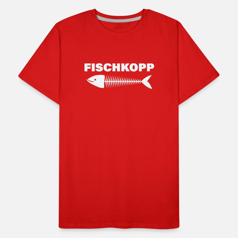 FISCHKOPP T-shirt bio Premium Homme