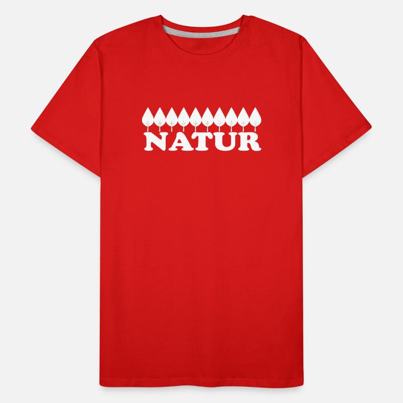Nature T-shirt bio Premium Homme