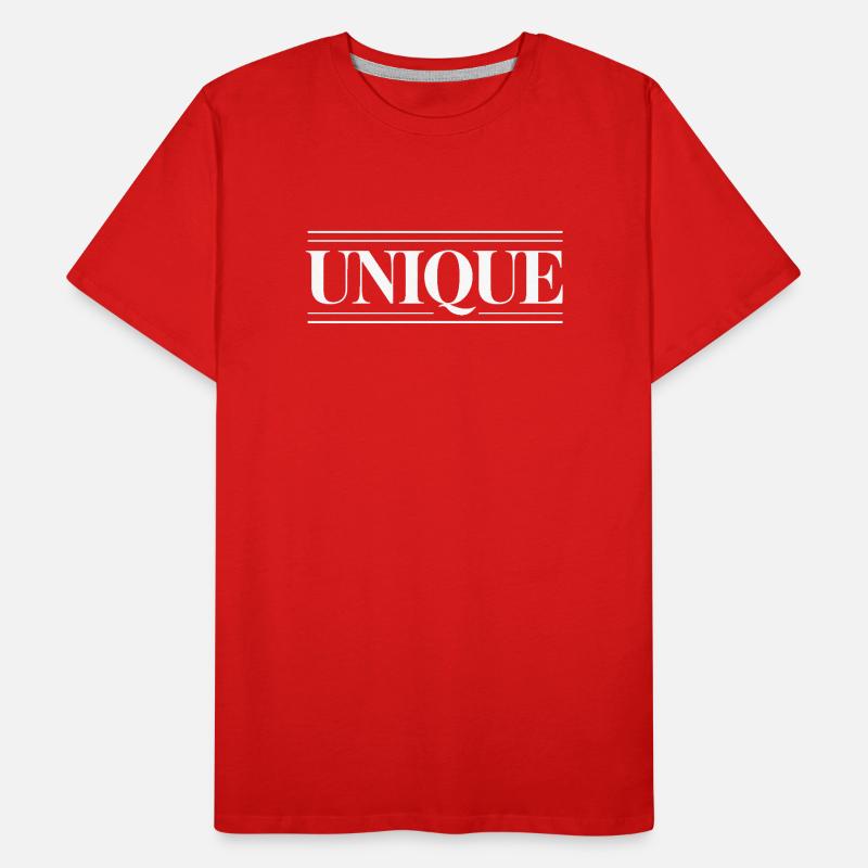 unique unique unique self-worth unique Men's Premium Organic T-Shirt