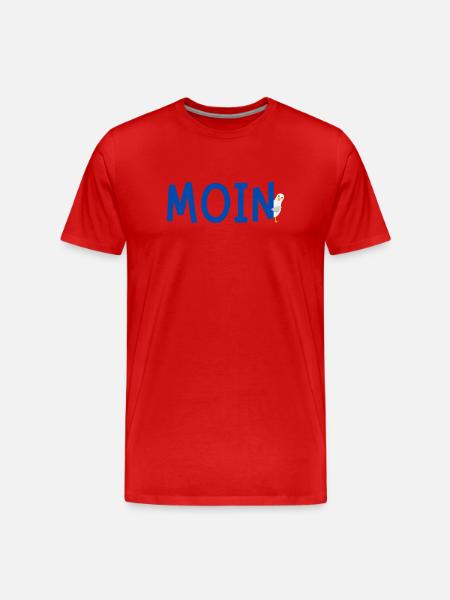 Bonjour - T-shirt bio Premium Homme - rouge