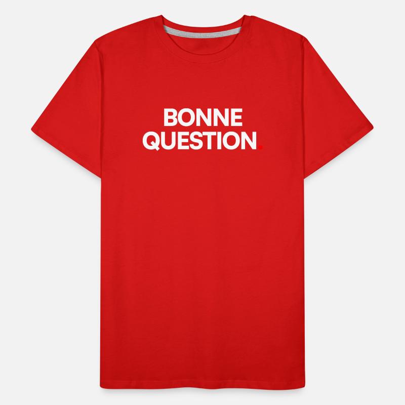 Bonne question T-shirt bio Premium Homme