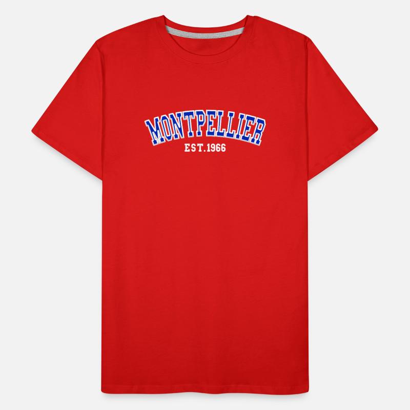 Montpellier Est. 1966 Men's Premium Organic T-Shirt
