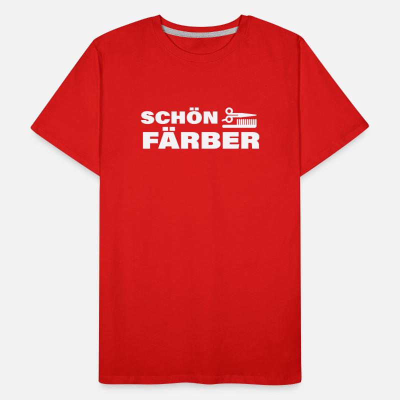 SCHÖNFÄRBER Männer Premium Bio T-Shirt