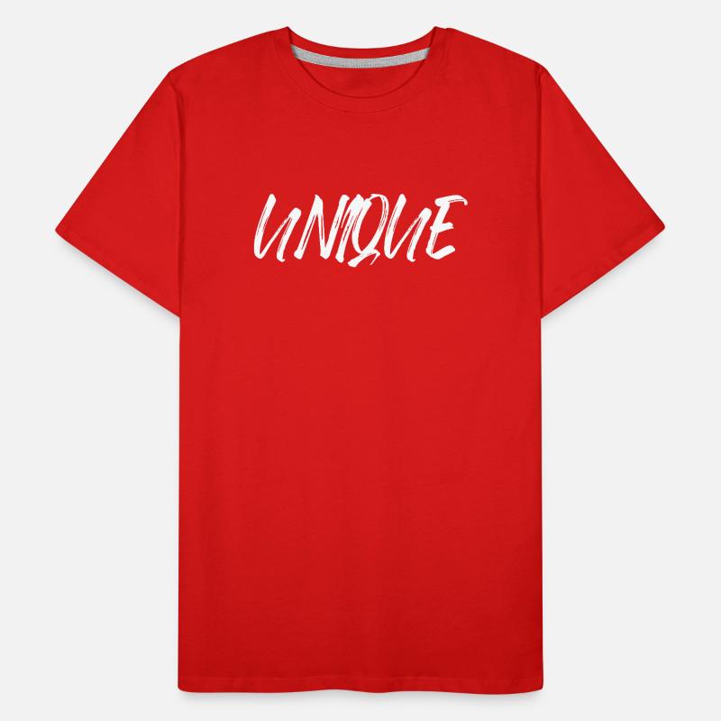unique, unique, unique valeur de soi unique T-shirt bio Premium Homme