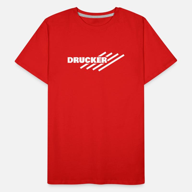 Occupation: Printer Men's Premium Organic T-Shirt