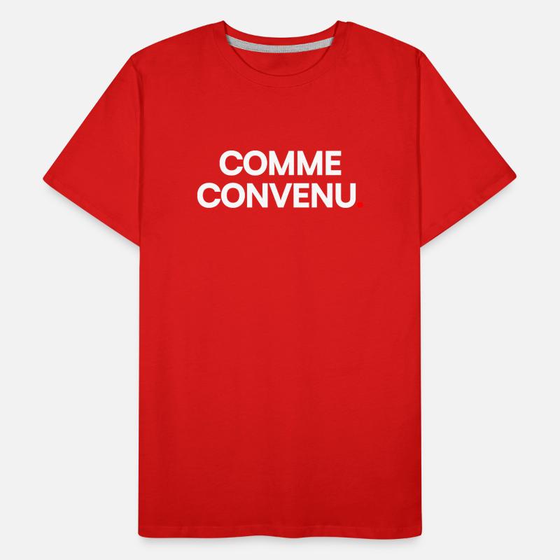 Comme convenu T-shirt bio Premium Homme