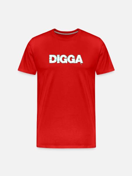 Danish - Men's Premium Organic T-Shirt - red