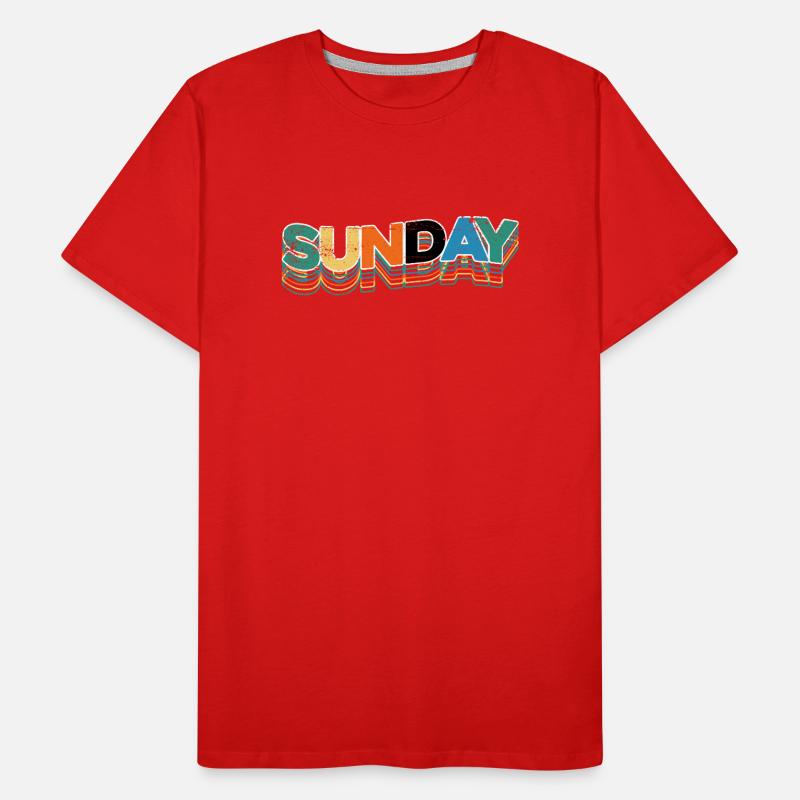 Sonntag Männer Premium Bio T-Shirt