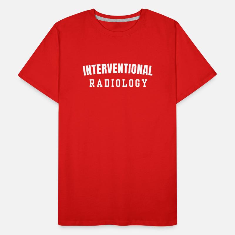 Interventional Radiology Technologist IR Cath Men's Premium Organic T-Shirt