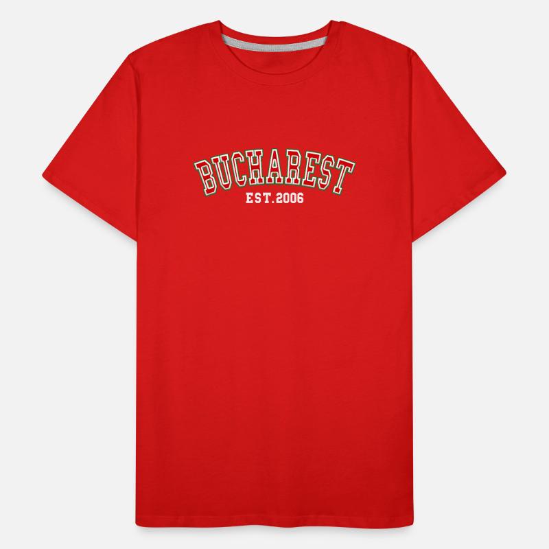 Bukarest, Est. 2006 Männer Premium Bio T-Shirt