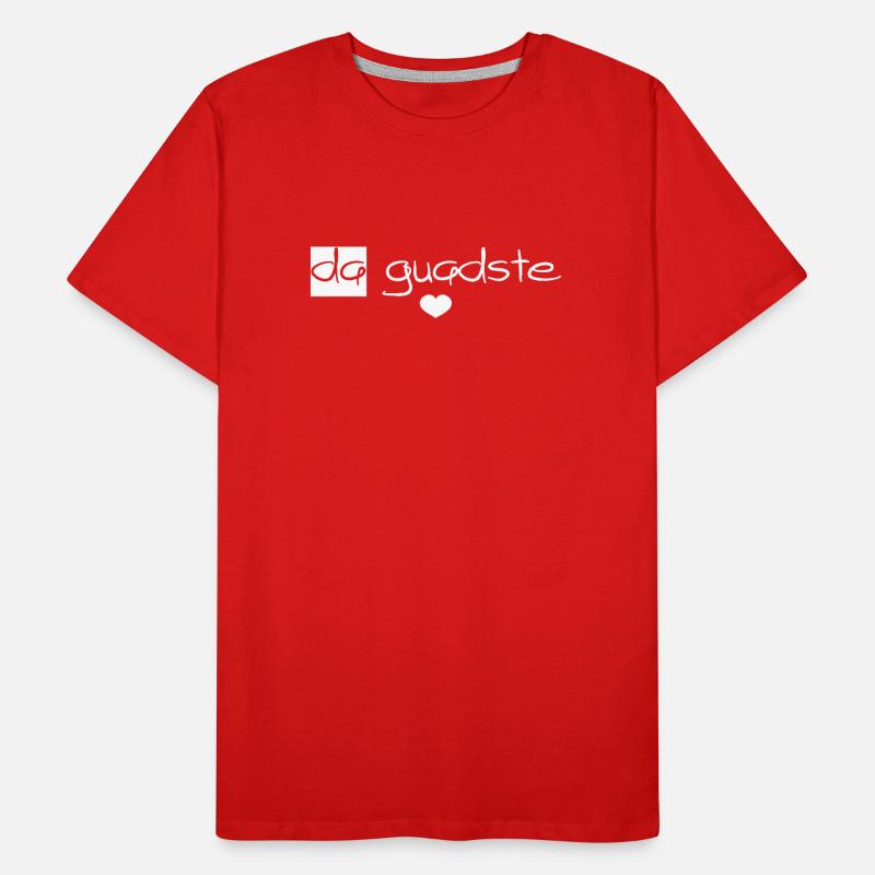 da guadste - le meilleur dialecte autrichien T-shirt bio Premium Homme