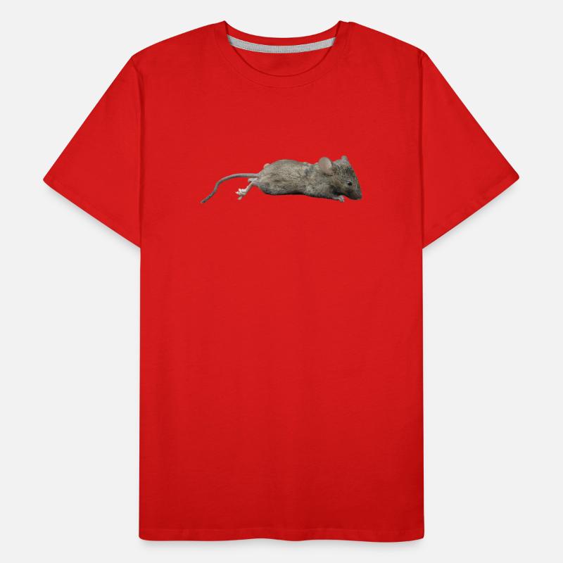 Maus Männer Premium Bio T-Shirt
