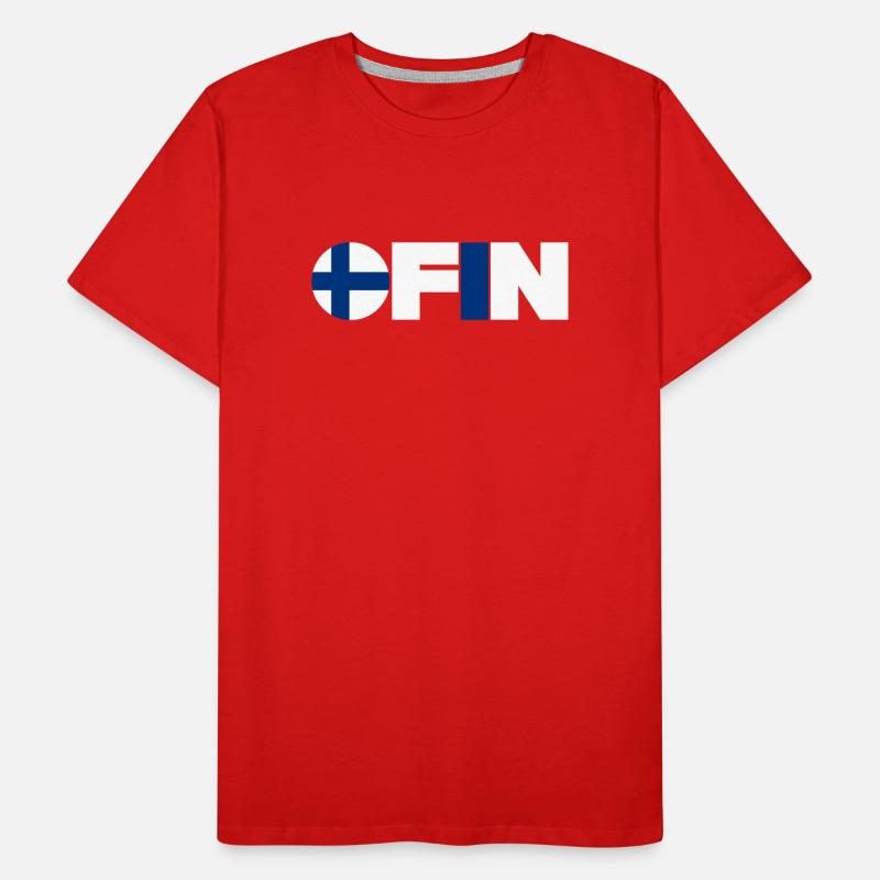 Finlande T-shirt bio Premium Homme