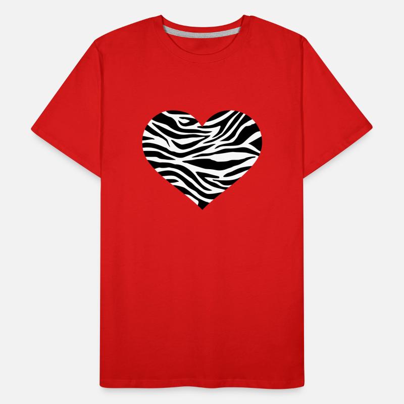 Zebra Men's Premium Organic T-Shirt
