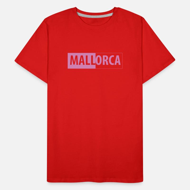 MALLorca im Kasten (pink) Männer Premium Bio T-Shirt